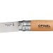 Couteau opinel traditionnel n°10 lame 10cm virole tournante manche en hêtre
