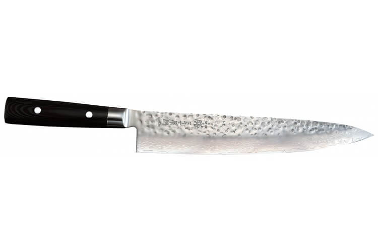 Couteau de chef japonais Yaxell ZEN lame 25.5cm damas 37 couches