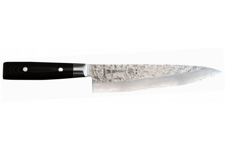 Couteau de chef japonais Yaxell ZEN lame 20cm damas 37 couches