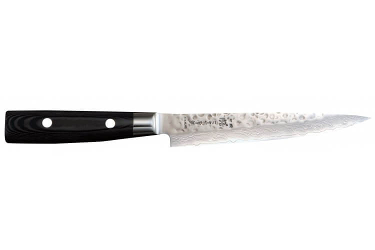 Couteau à trancher japonais Yaxell ZEN lame 15cm damas 37 couches