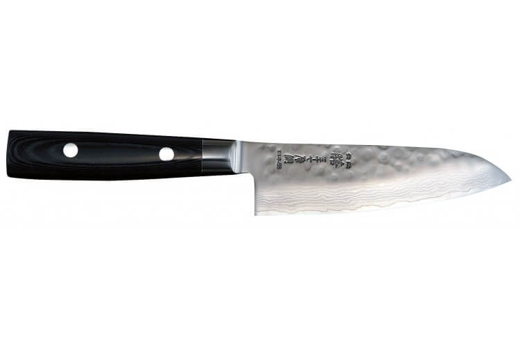 Couteau santoku japonais Yaxell ZEN lame 16.5cm damas 37 couches