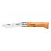 Opinel traditionnel carbone n°08 avec virole tournante 