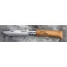 Opinel traditionnel carbone n°08 avec virole tournante 