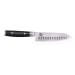 Couteau santoku japonais Yaxell RAN alvéolé 16.5cm damas 69 couches