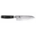 Couteau santoku japonais Yaxell RAN lame 16.5cm damas 69 couches