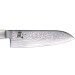 Couteau santoku japonais Yaxell RAN lame 16.5cm damas 69 couches