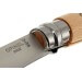 Couteau opinel Origines n°08 lame 8.5cm virole tournante manche naturel + cordon