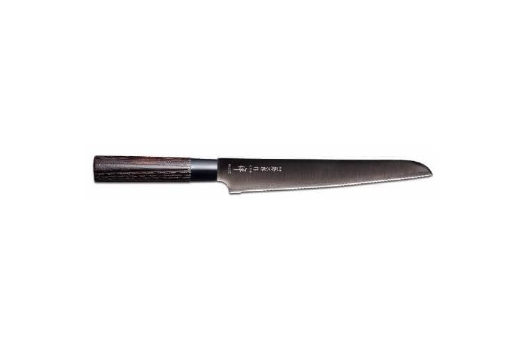 Couteau à pain Japonais Tojiro Zen Black lame 24cm