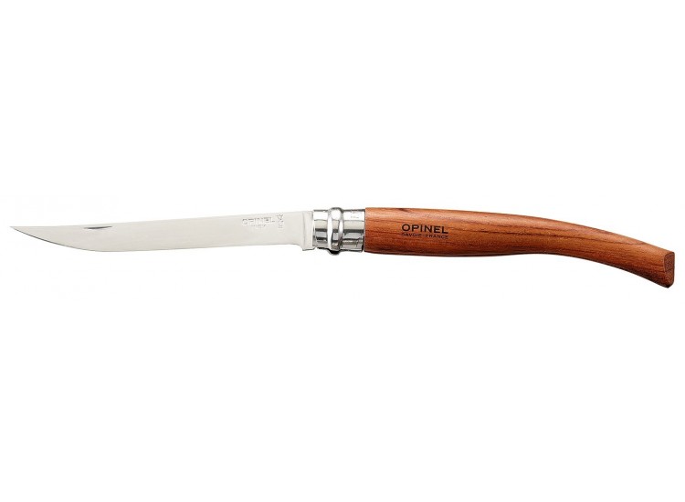 Couteau opinel Effil&eacute; n&deg;12 lame 12cm virole tournante manche en padouk