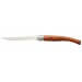 Couteau opinel Effilé n°12 lame 12cm virole tournante manche en padouk