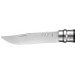 Couteau Opinel de luxe N°08 manche en Ebène et lame inox