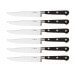 Coffret de 6 couteaux à steak Sabatier Trompette manches à rivets