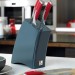 Bloc 5 couteaux de cuisine RICHARDSON Kyu Fire rouges