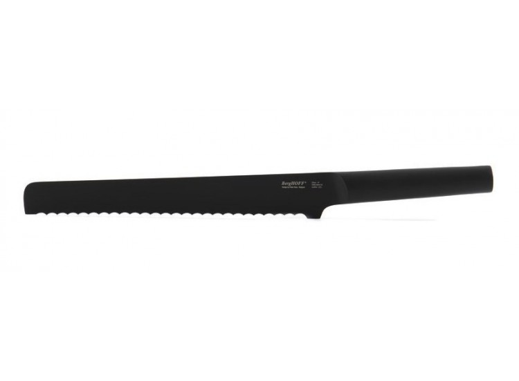 Couteau &agrave; pain Berghoff Ron Titan 23cm rev&ecirc;tement titane manche acier