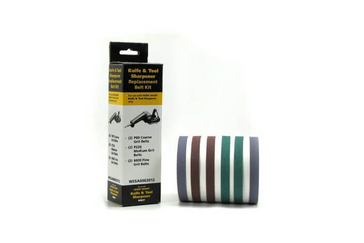 Kit courroies de remplacement pour affûteuse électrique Worksharp pour couteaux et outils