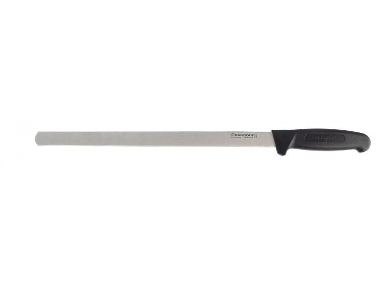 Couteau &agrave; jambon extra-long Bargoin Creative Chef lame acier inox 55cm manche noir