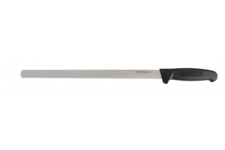 Couteau à jambon extra-long Bargoin Creative Chef lame acier inox 55cm manche noir