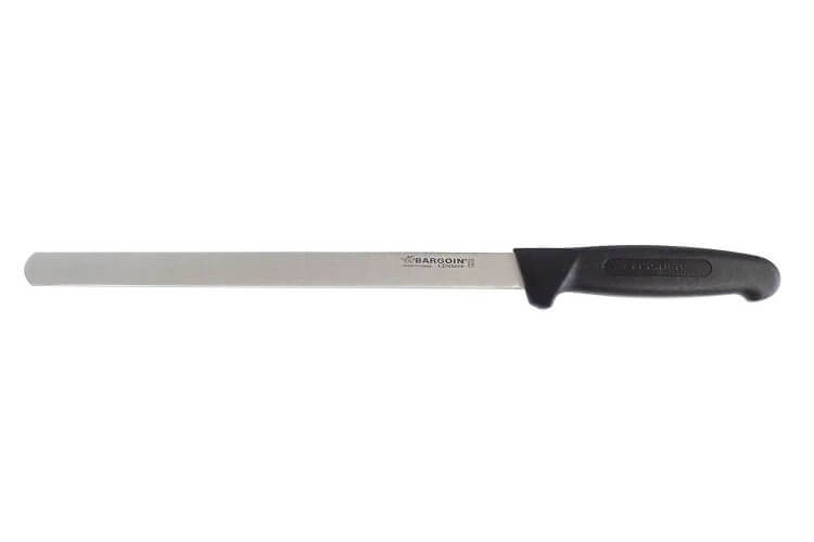 Couteau à jambon Bargoin Creative Chef 28cm largeur 24mm manche noir