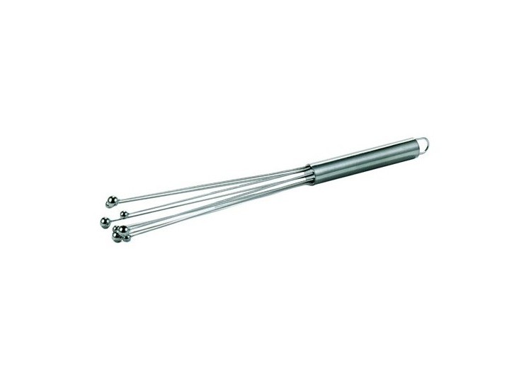 Fouet &agrave; &eacute;mulsion tout inox 30cm ultra fonctionnel