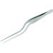 Pince à dresser courbée ultra-fonctionnelle tout inox 16cm