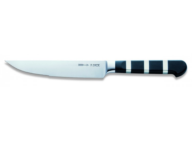 Couteau &agrave; steak forg&eacute; DICK 1905 lame 12cm manche design