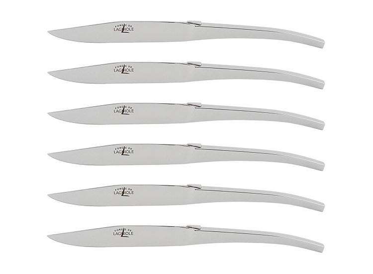 Coffret de 6 couteaux de table Forge de LAGUIOLE design C+B Lefebvre