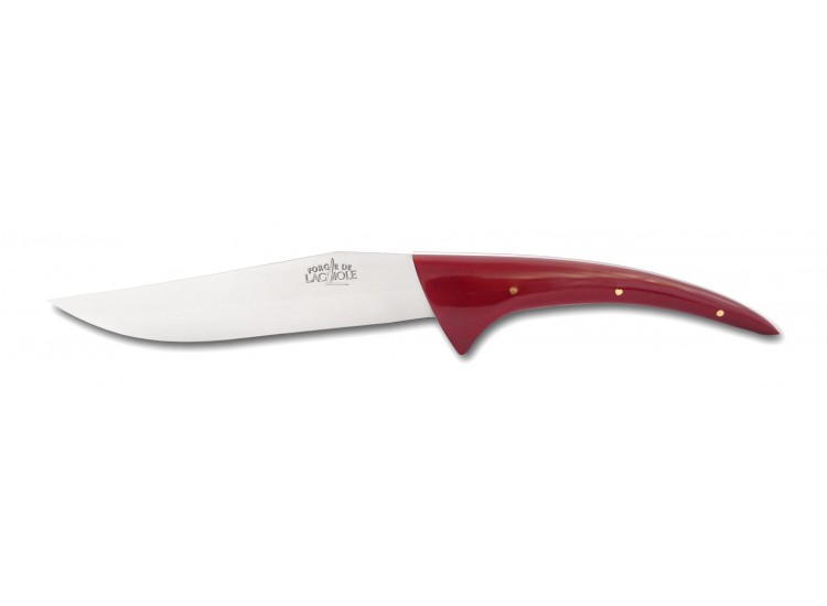 Couteau &agrave; fromage Jojo Long Legs Forge de LAGUIOLE design rouge P. STARCK