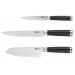 Coffret de 3 couteaux type japonais Kitchen Artist design authentique