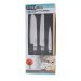 Coffret de 3 couteaux type japonais Kitchen Artist design authentique