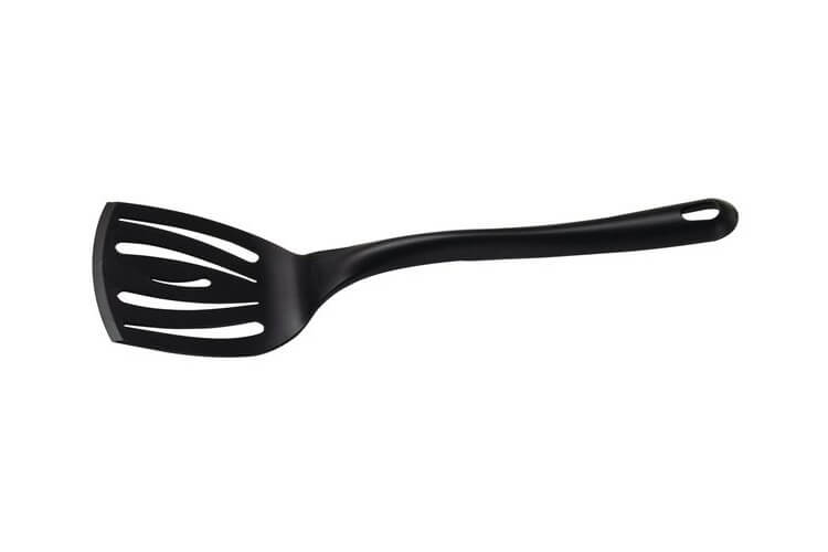 Pelle de cuisine professionnelle en polyamide noir 35cm