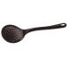 Ecumoire professionnel en polyamide noir diamètre 11.5cm