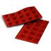 Moule en silicone professionnel Silicon Flex 300x175mm 15 pyramides