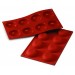 Moule en silicone professionnel Silicon Flex 300x175mm 8 pomponnettes 6cm