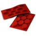 Moule en silicone professionnel Silicon Flex 300x175mm 9 formes ovales