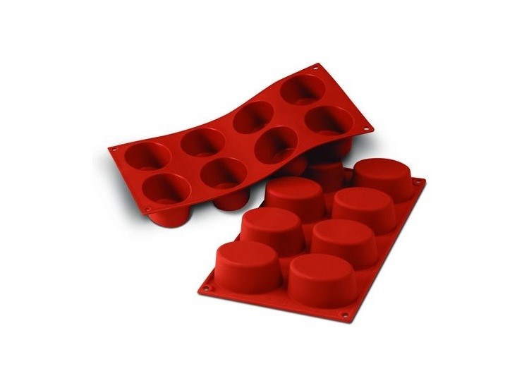 Moule en silicone professionnel Silicon Flex 300x175mm 8 formes ovales
