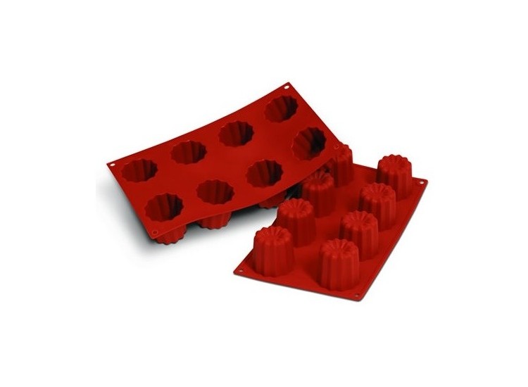Moule en silicone professionnel Silicon Flex 300x175mm 8 canel&eacute;s