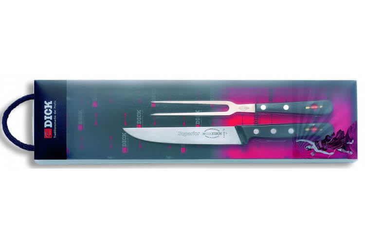 Coffret de découpe professionnels Dick Superior couteau + fourchette