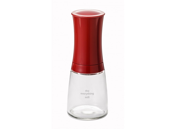 Moulin universel c&eacute;ramique Kyocera rouge r&eacute;glable et lavable 
