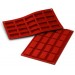 Moule en silicone professionnel Silicon Flex 300x175mm 20 mini financiers
