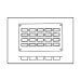 Moule en silicone professionnel Silicon Flex 300x175mm 20 mini financiers