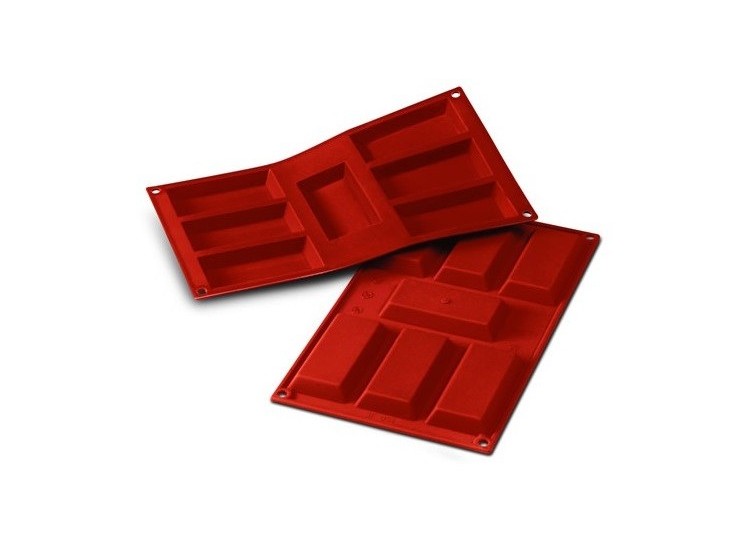 Moule en silicone professionnel Silicon Flex 300x175mm 7 financiers