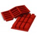 Moule en silicone professionnel Silicon Flex 300x175mm 12 mini cakes