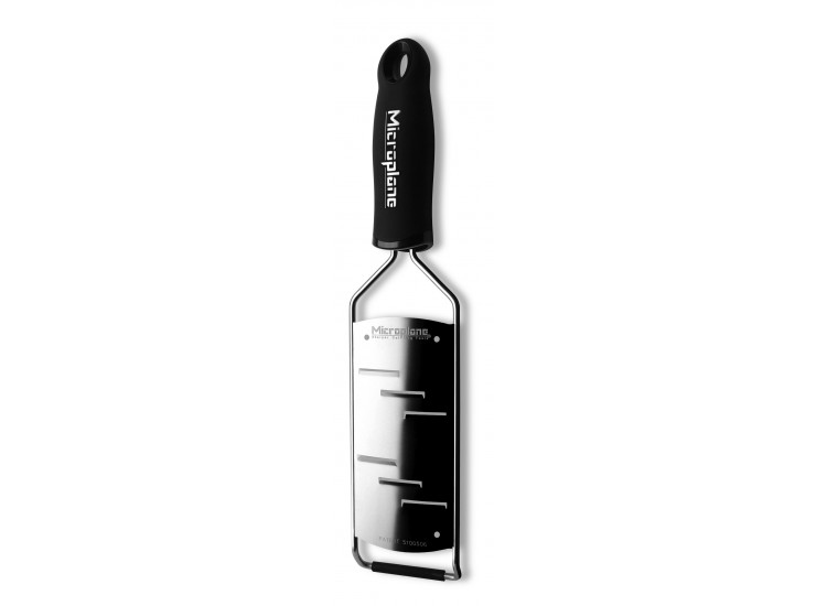 R&acirc;pe Microplane Gourmet coupe large manche noir