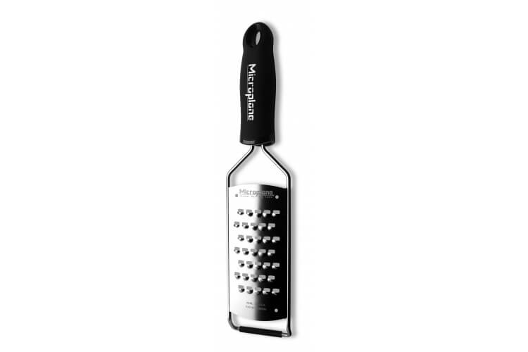 Râpe Microplane Gourmet grains larges manche noir