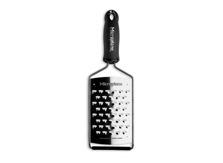 R&acirc;pe Microplane Gourmet extra gros grains manche noir