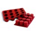 Moule en silicone professionnel Silicon Flex 300x175mm 12 cylindres