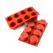 Moule en silicone professionnel Silicon Flex 300x175mm 8 cylindres