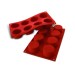 Moule en silicone professionnel Silicon Flex 300x175mm 8 cylindres 90ml