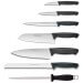 Mallette 6 couteaux + 1 fusil Diamant Bargoin Creative Chef
