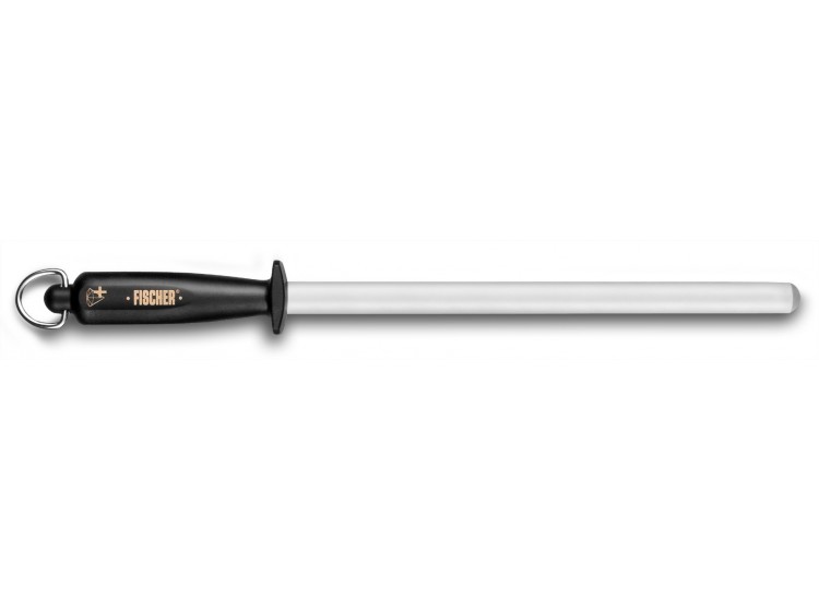 Fusil de boucher m&egrave;che ovale "diamant plus" chrome dur 27cm FISCHER